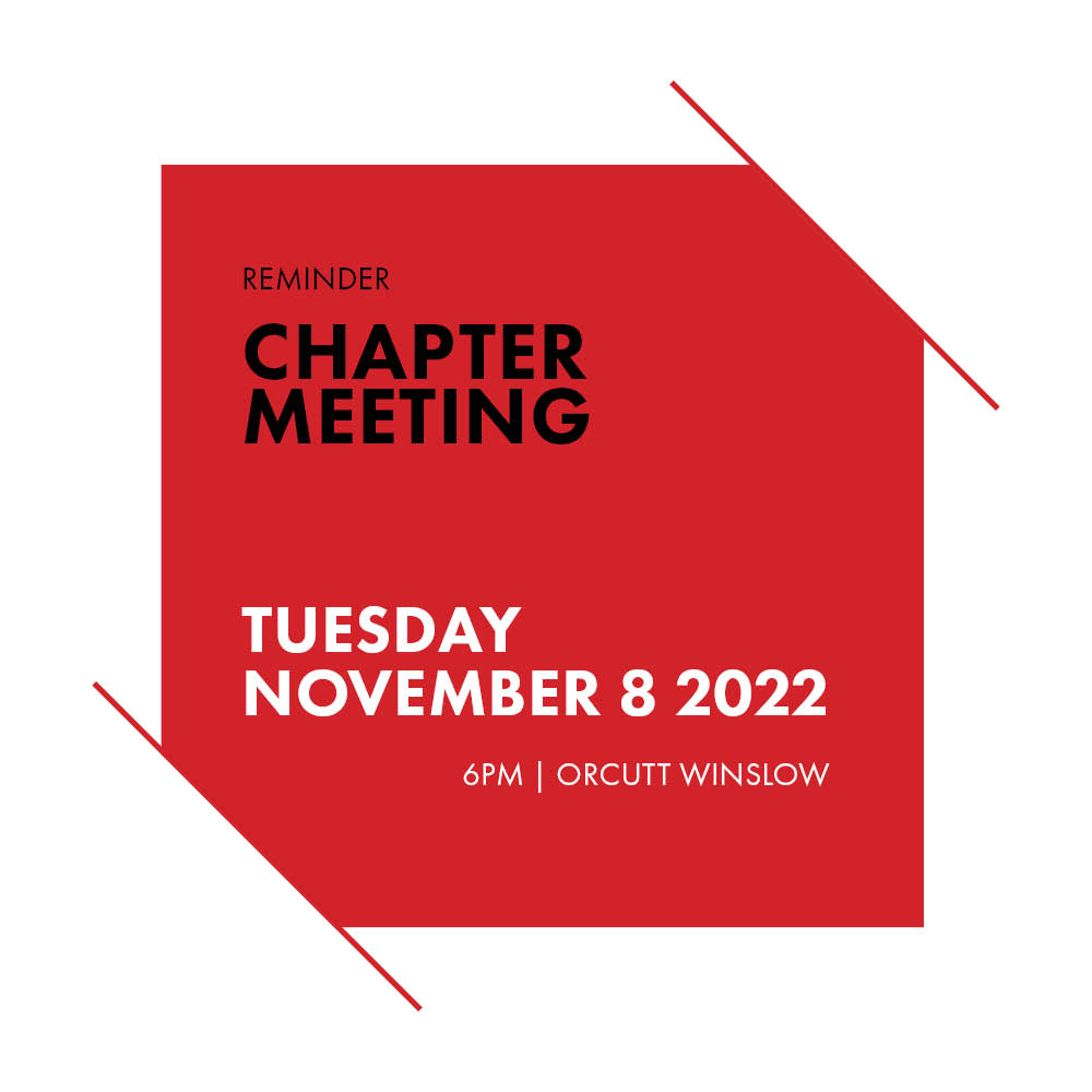 Chapter Meeting - November 2022 at Orcutt Winslow